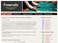 Jouer aux tournois de poker gratuit avec les freerolls
