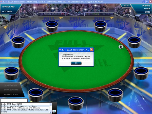 tournoi fulltiltpoker buy in de 2$